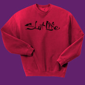 Slut Life - FrontLogo - Ultimate Cotton® Crewneck Sweatshirt