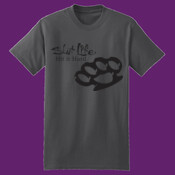 Slut Life - Brass Knuckles - Beefy T® Born To Be Worn 100% Cotton T Shirt