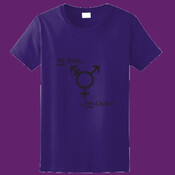 SlutLife - MyBody Transgender3 - Ladies Ultra Cotton™ 100% Cotton T Shirt